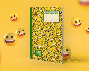 4 Funny Notebooks cover Bring the positive energy to Your Kid