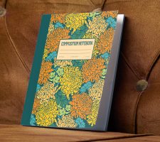 3 Beautiful Chrysanthemums Notebook Covers to Brighten Your Day 3 Beautiful Chrysanthemums Notebook Covers to Brighten Your Day