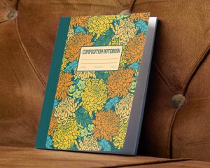 3 Beautiful Chrysanthemums Notebook Covers to Brighten Your Day