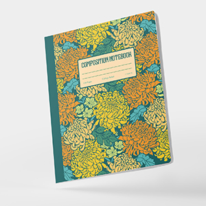 3 Beautiful Chrysanthemums Notebook Covers to Brighten Your Day 2