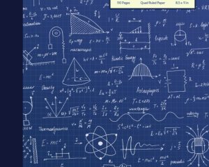 Get Organized: 2  Unique High-Quality Graph Paper Notebooks