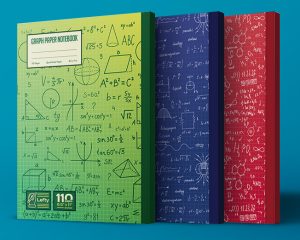 3 Perfect Lefty Notebook: Graph Paper, Hexagonal Graph Paper, and Song Writing Journal for Subject Classes