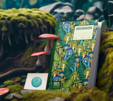 2 Colorful Mushroom Cover Composition Notebooks 2 Colorful Mushroom Cover Composition Notebooks