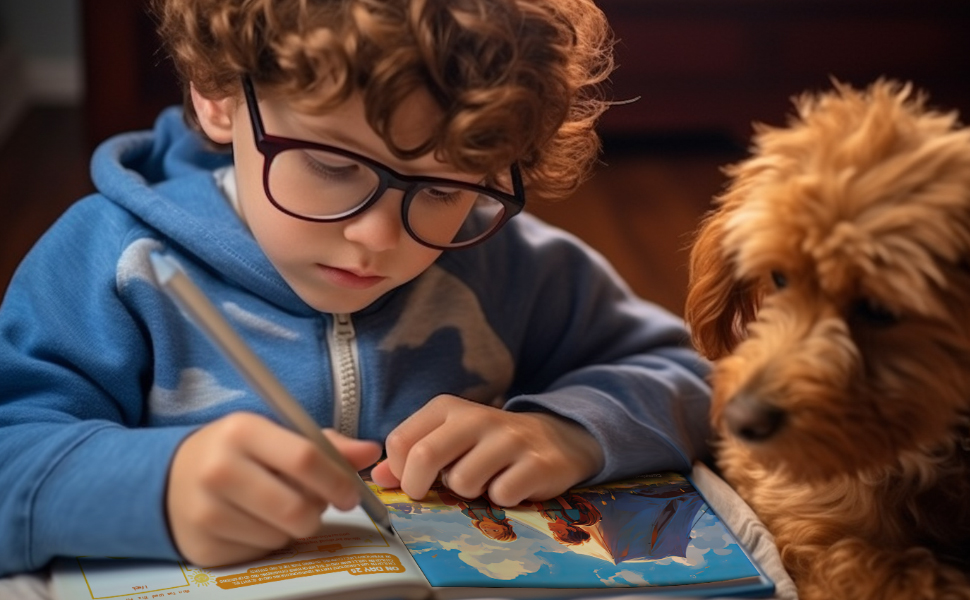 A Gratitude Book for Kids to Discover Thankfulness in 33 Days 3 Children write on Gratitude book